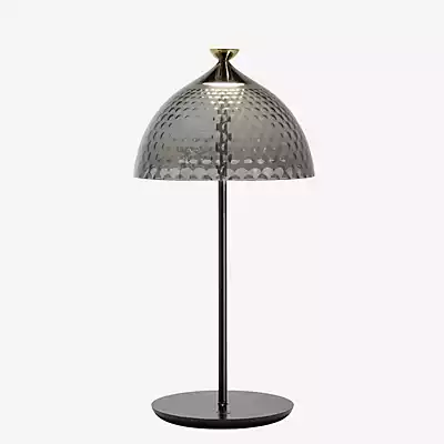 Kartell Pumo Lamp Tischleuchte LED, rauch/schwarz günstig online kaufen