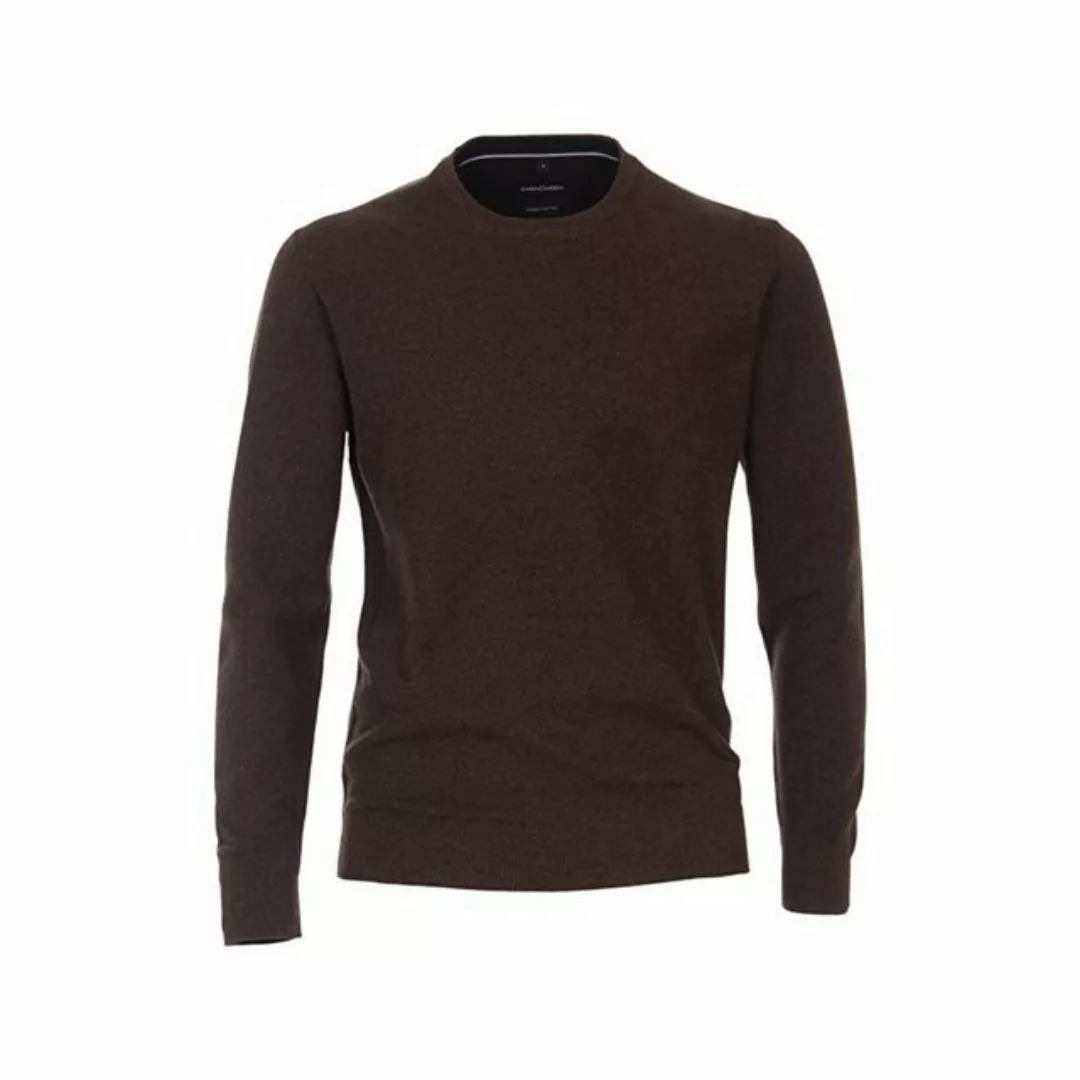 VENTI V-Ausschnitt-Pullover beige passform textil (1-tlg) günstig online kaufen