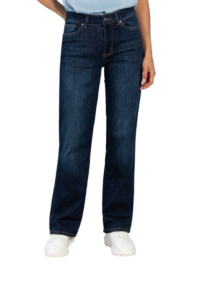 MORE&MORE Slim-fit-Jeans (1-tlg) Plain/ohne Details günstig online kaufen