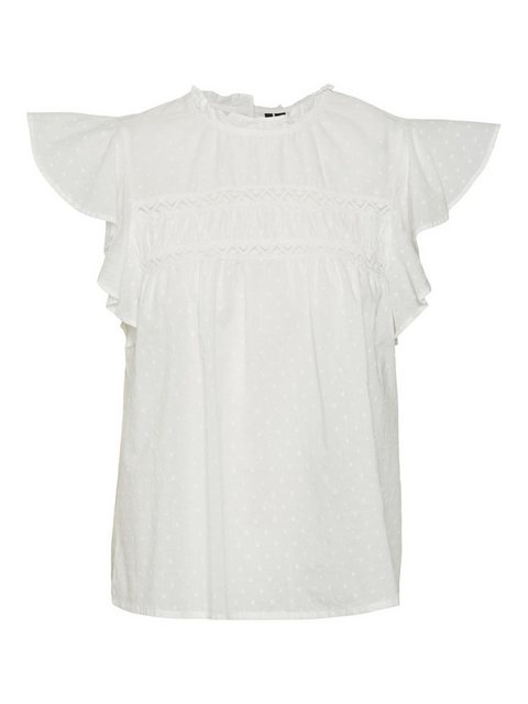 Vero Moda Blusenshirt VMTRINE SL LACE TOP WVN NOOS günstig online kaufen