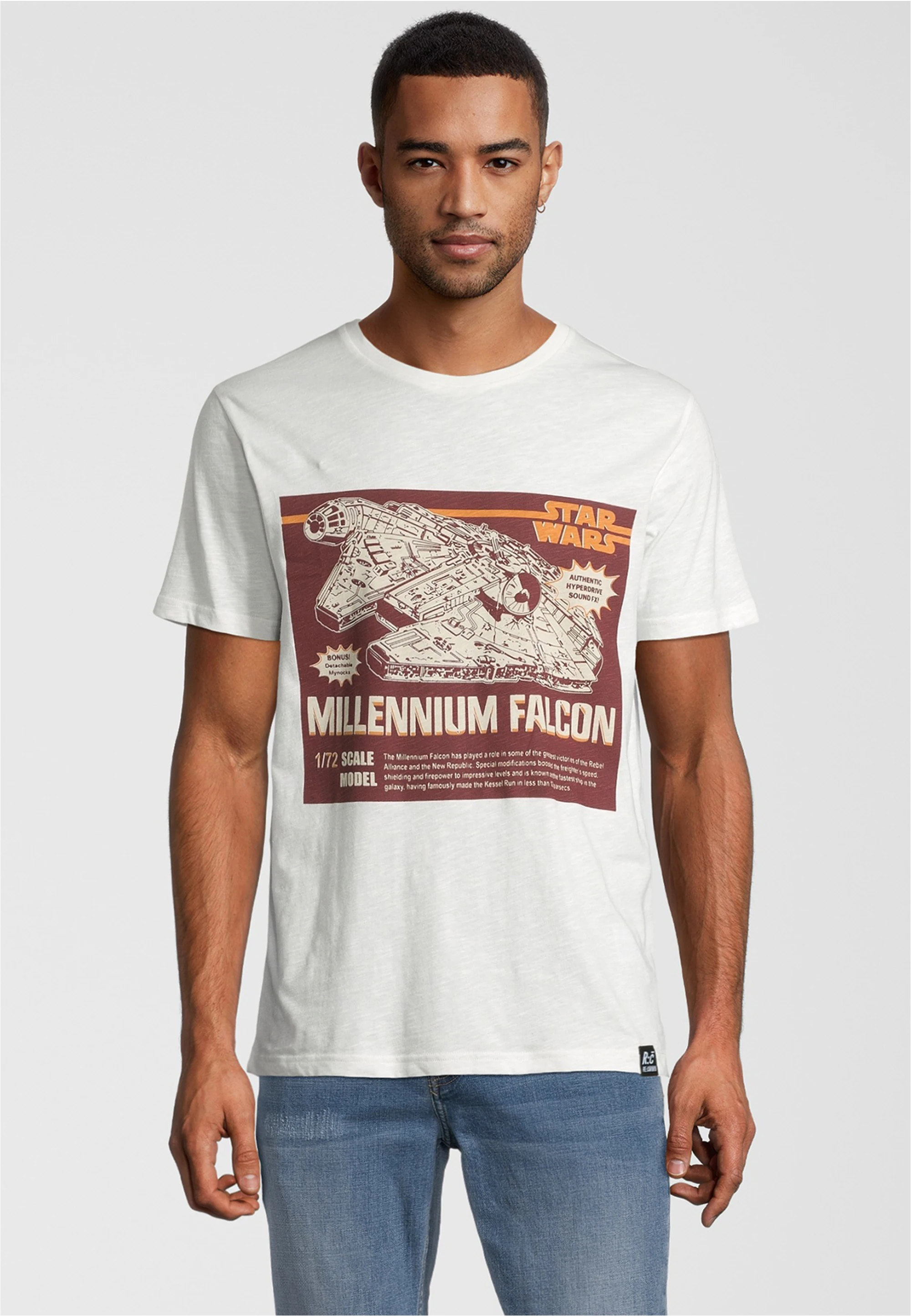 Recovered T-Shirt "Star Wars Millennium", mit coolem Print günstig online kaufen