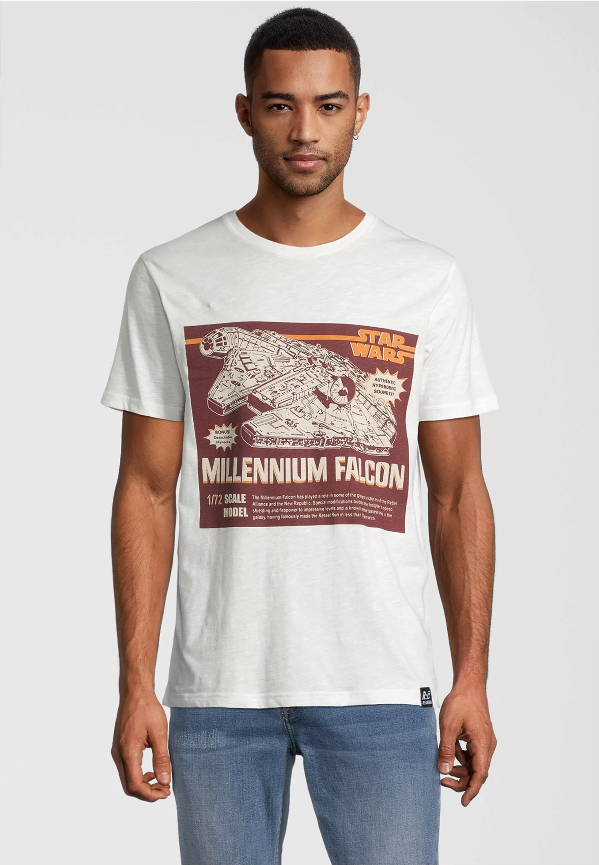 Recovered T-Shirt "Star Wars Millennium", mit coolem Print günstig online kaufen