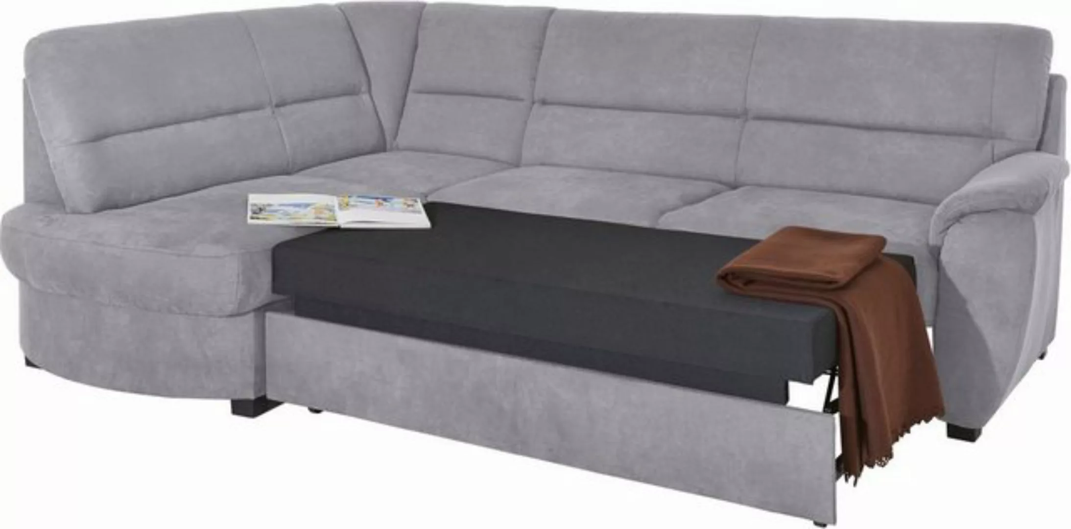 sit&more Ecksofa Pandora L-Form, wahlweise mit Bettfunktion und Bettkasten günstig online kaufen