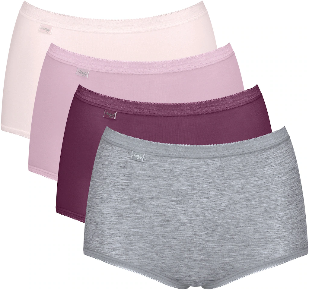 sloggi Maxislip "Basic+", (4er Pack), Baumwollmischung, weiche Nähte, hohe günstig online kaufen