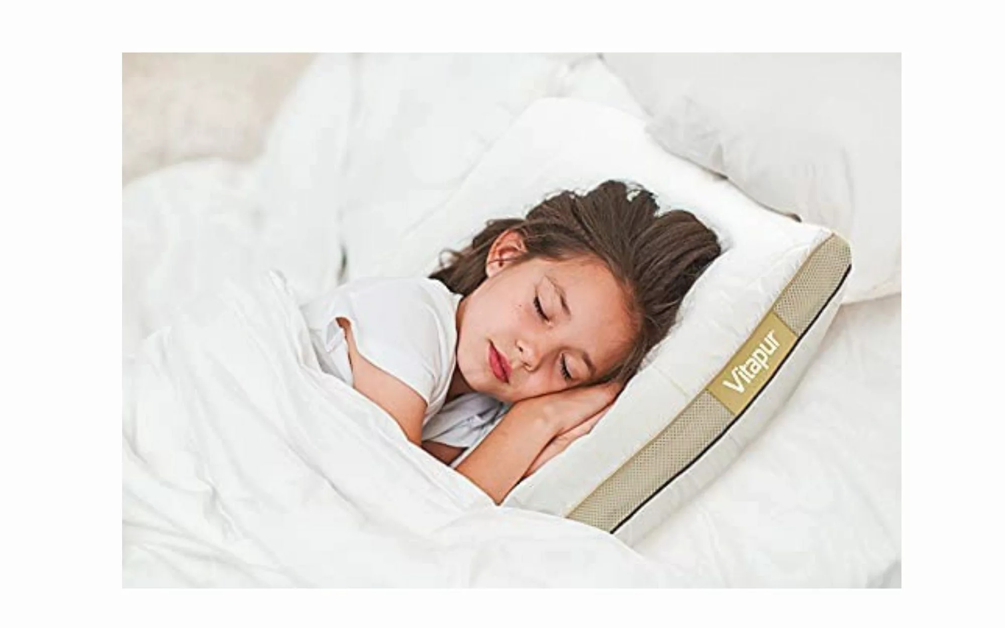 Vitapur Schlafkissen NEO Kinderkopfkissen 40x60cm für günstig online kaufen