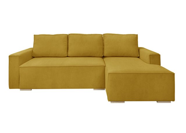 Paspartur Schlafsofa Benet, Ecksofa Benet L-Form Schlafsofa mit Schlaffunkt günstig online kaufen