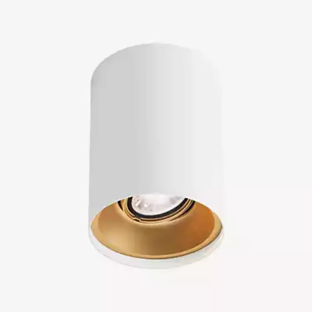 Wever & Ducré Solid 1.0 Spot LED, weiß/gold, 3.000 K , Lagerverkauf, Neuwar günstig online kaufen