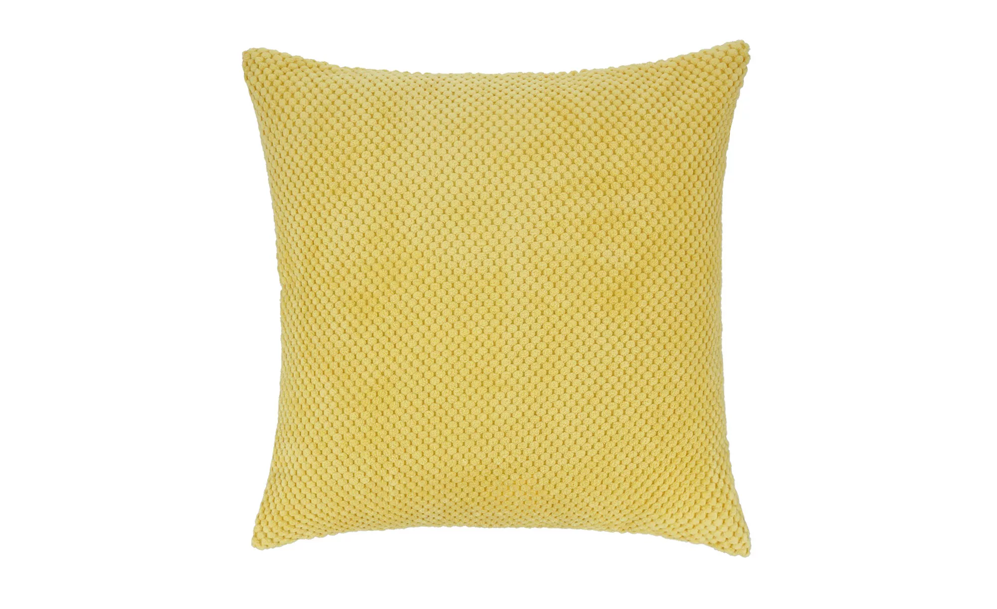 HOME STORY Kissen  Lisa ¦ gelb ¦ 100% Polyester, 250gr. ¦ Maße (cm): B: 40 günstig online kaufen