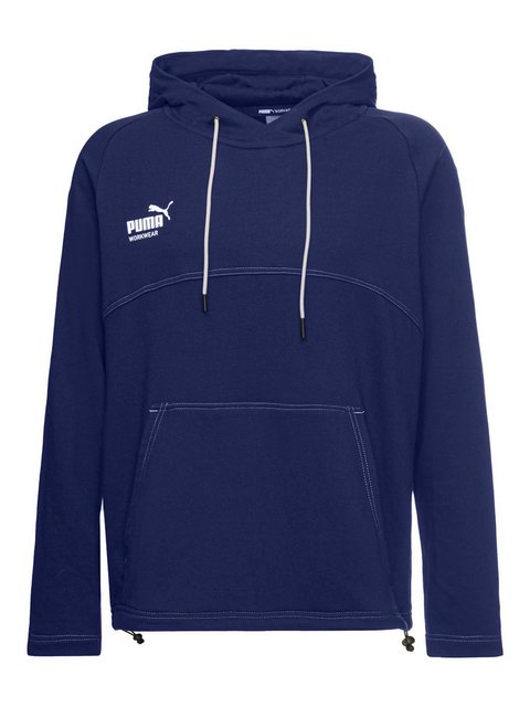 PUMA Workwear Hoodie ESSENTIALS mit Kapuze und regulierbarem Kordelzug günstig online kaufen