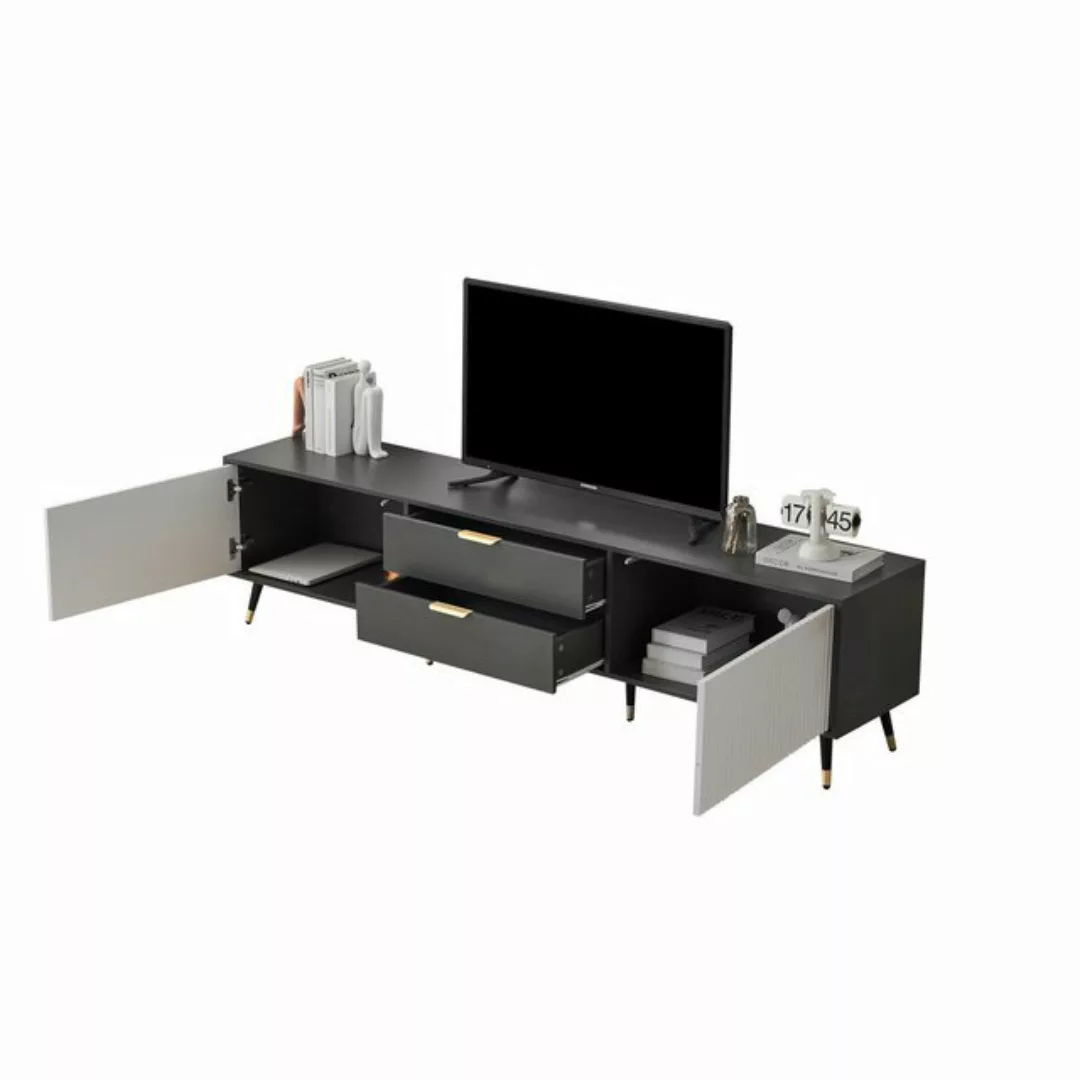 Odikalo TV-Schrank TV-Möbel TV-Ständer Couchtisch Wohnzimmerset (3 Stück) K günstig online kaufen