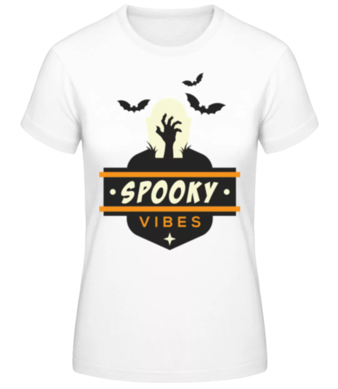 Spooky Vibes · Frauen Basic T-Shirt günstig online kaufen