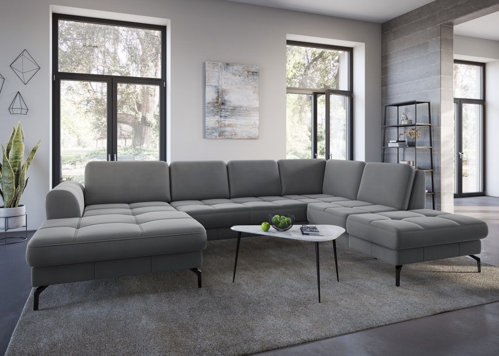 sit&more Wohnlandschaft "Bendigo U-Form", inklusive Sitztiefenverstellung, günstig online kaufen