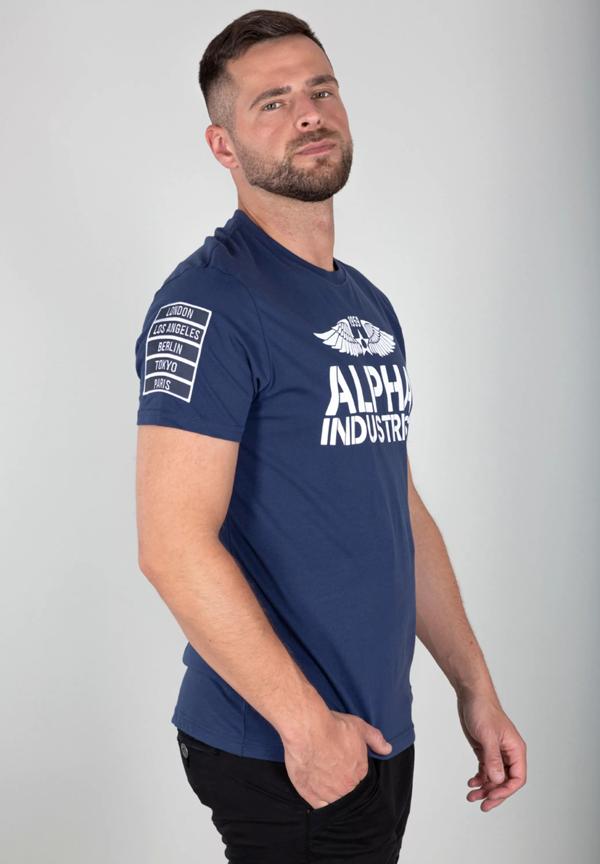 Alpha Industries T-Shirt "ALPHA INDUSTRIES Men - T-Shirts Rebel T" günstig online kaufen