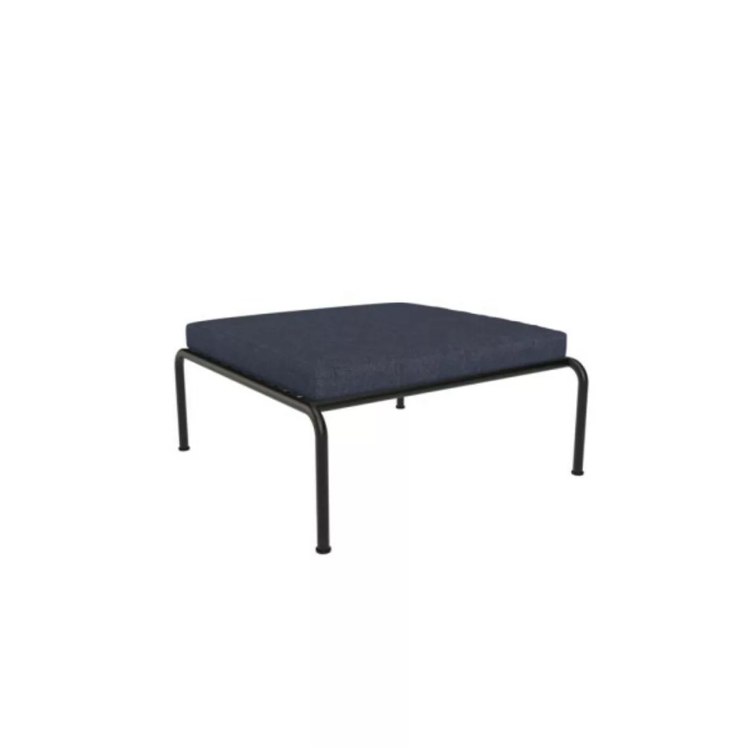 Outdoor Ottoman AVON schwarz Indigo günstig online kaufen