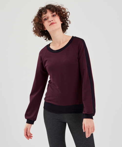 Sweatshirt Aus Tencel Tm & Bio Baumwolle Von Lasalina günstig online kaufen