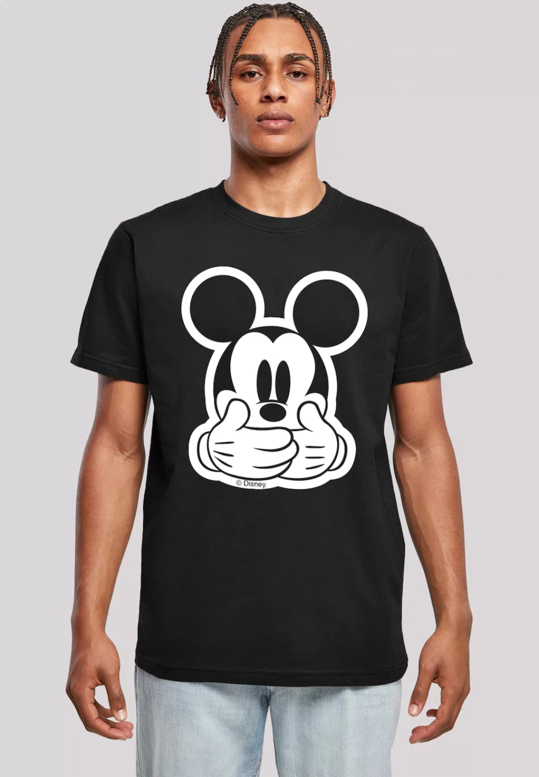 F4NT4STIC T-Shirt "Disney Micky Maus Don’t Speak", Herren,Premium Merch,Reg günstig online kaufen