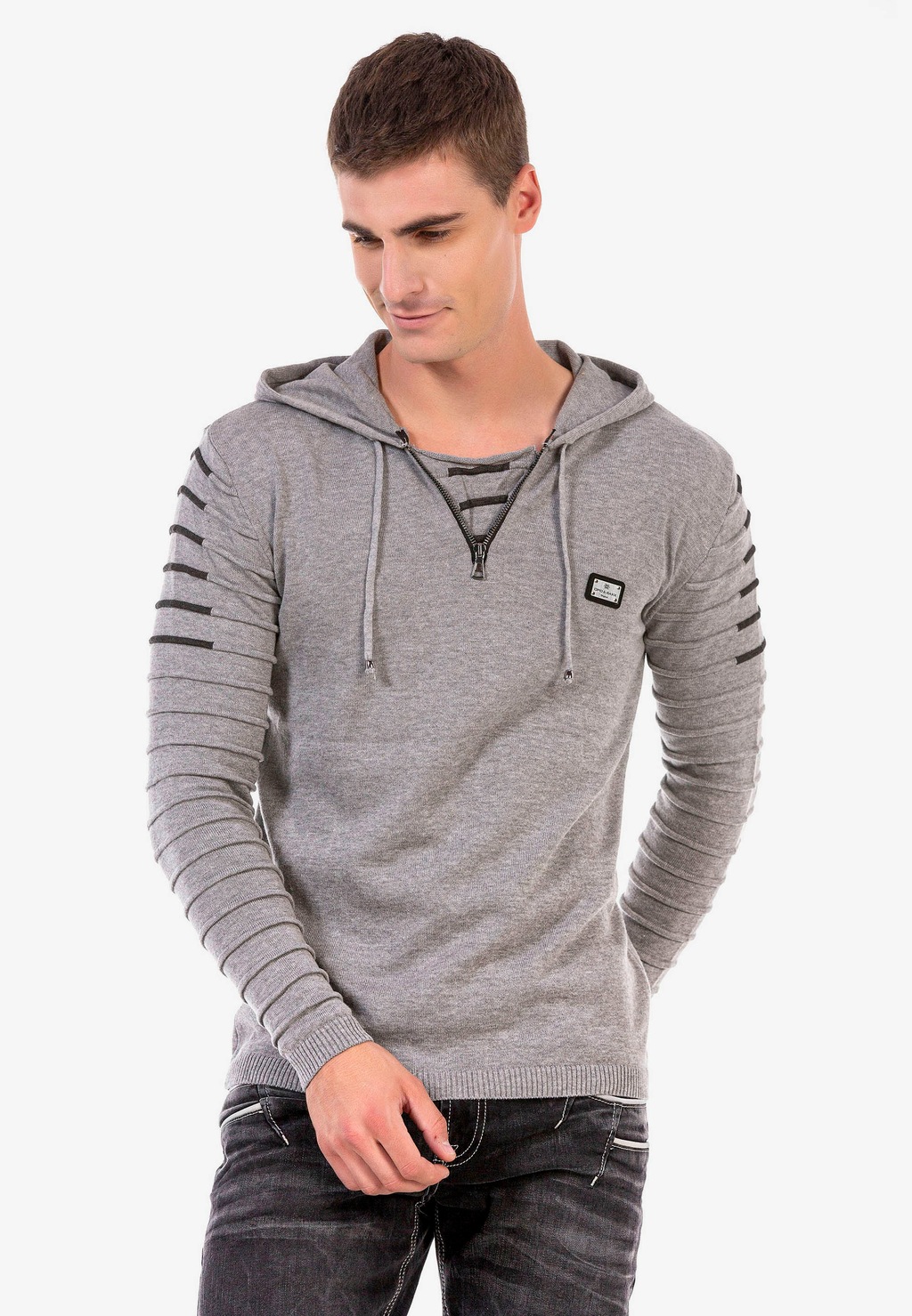Cipo & Baxx Kapuzensweatshirt, mit kuscheliger Kapuze günstig online kaufen