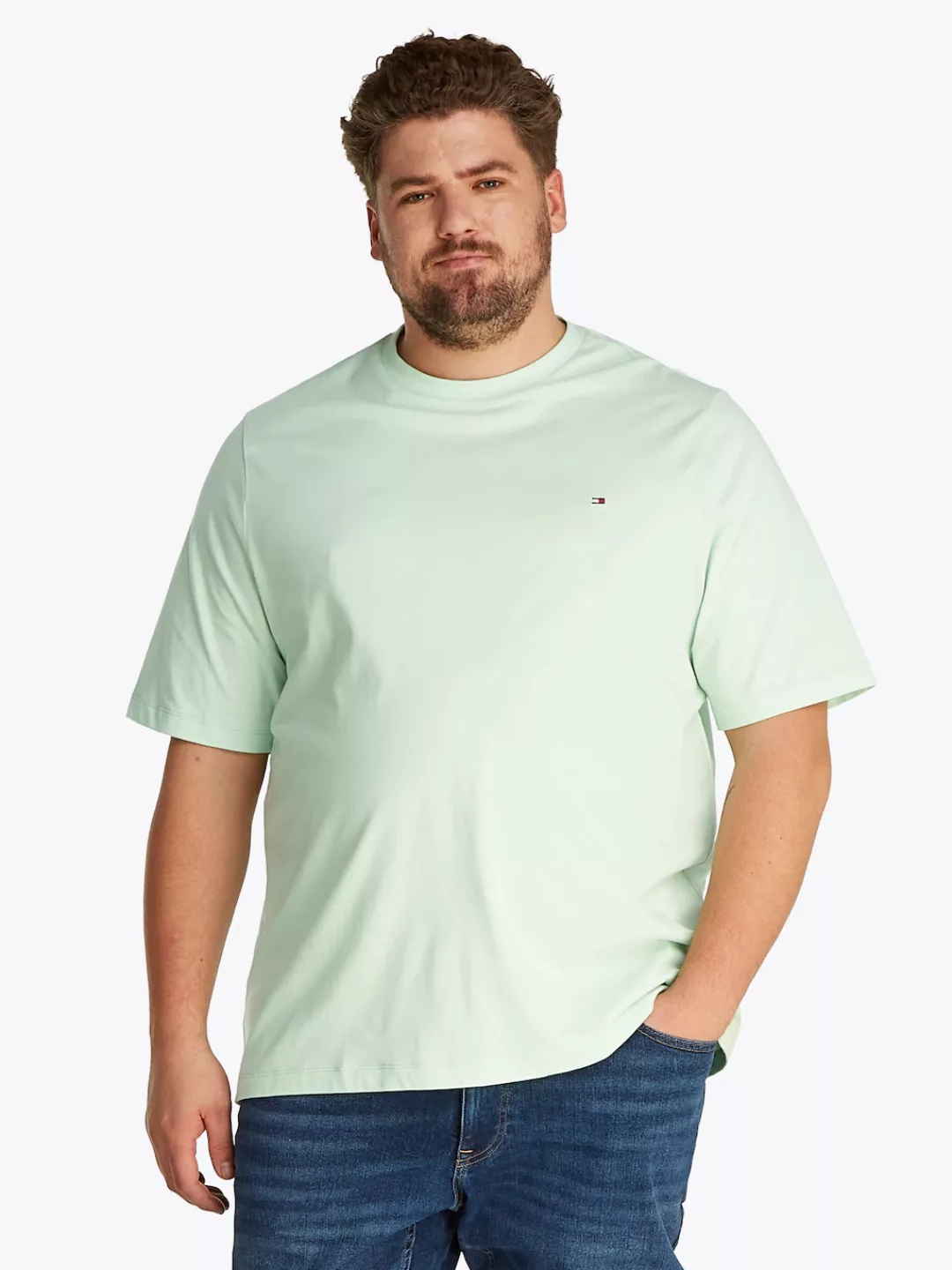 Tommy Hilfiger Big & Tall T-Shirt "BT-ESSENTIAL REG FIT SOLID TEE-B", Große günstig online kaufen