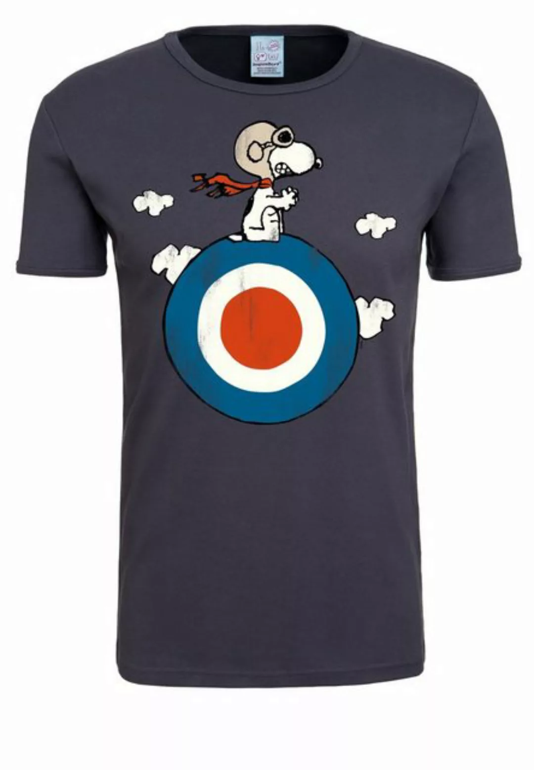 LOGOSHIRT T-Shirt Peanuts - Snoopy Pilot mit lizenziertem Print günstig online kaufen