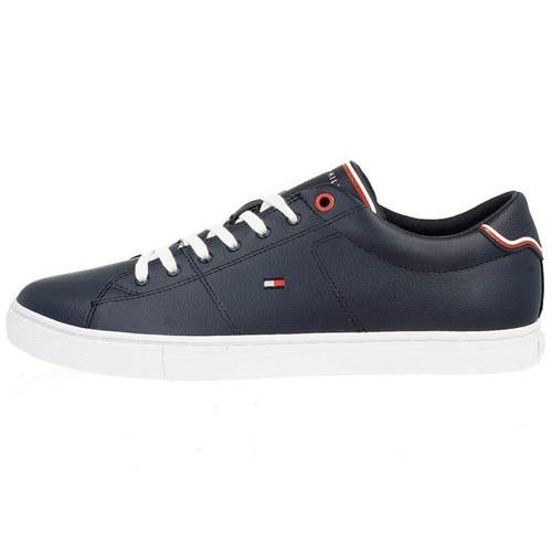 Tommy Hilfiger Essential Leather Schuhe EU 45 Navy Blue günstig online kaufen