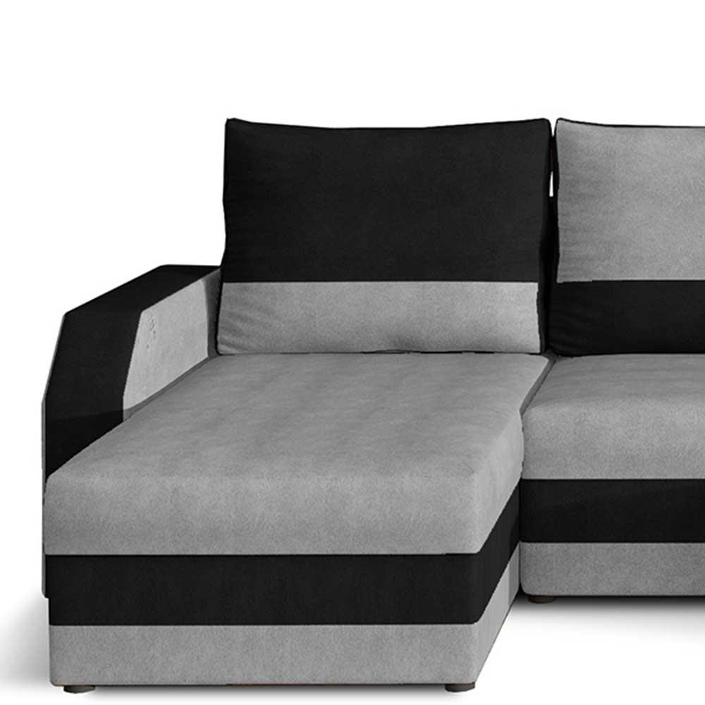 Wohnzimmer Sofa Couch mit Schlaffunktion und Bettkasten günstig online kaufen