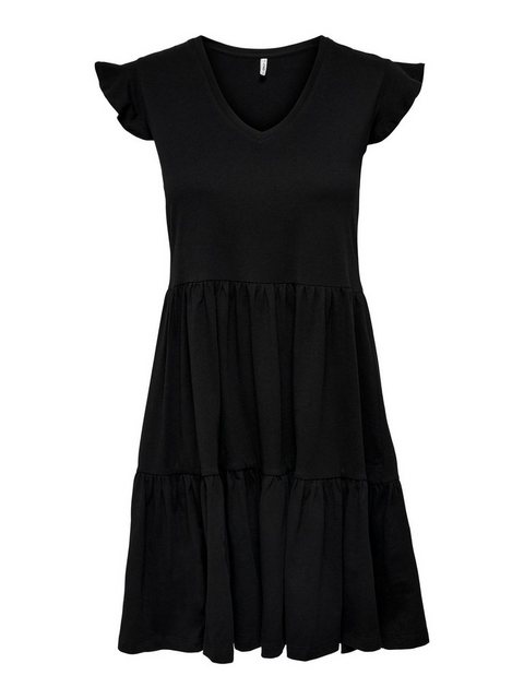 ONLY Jerseykleid ONLMAY CAP SLEEVES FRILL DRESS günstig online kaufen