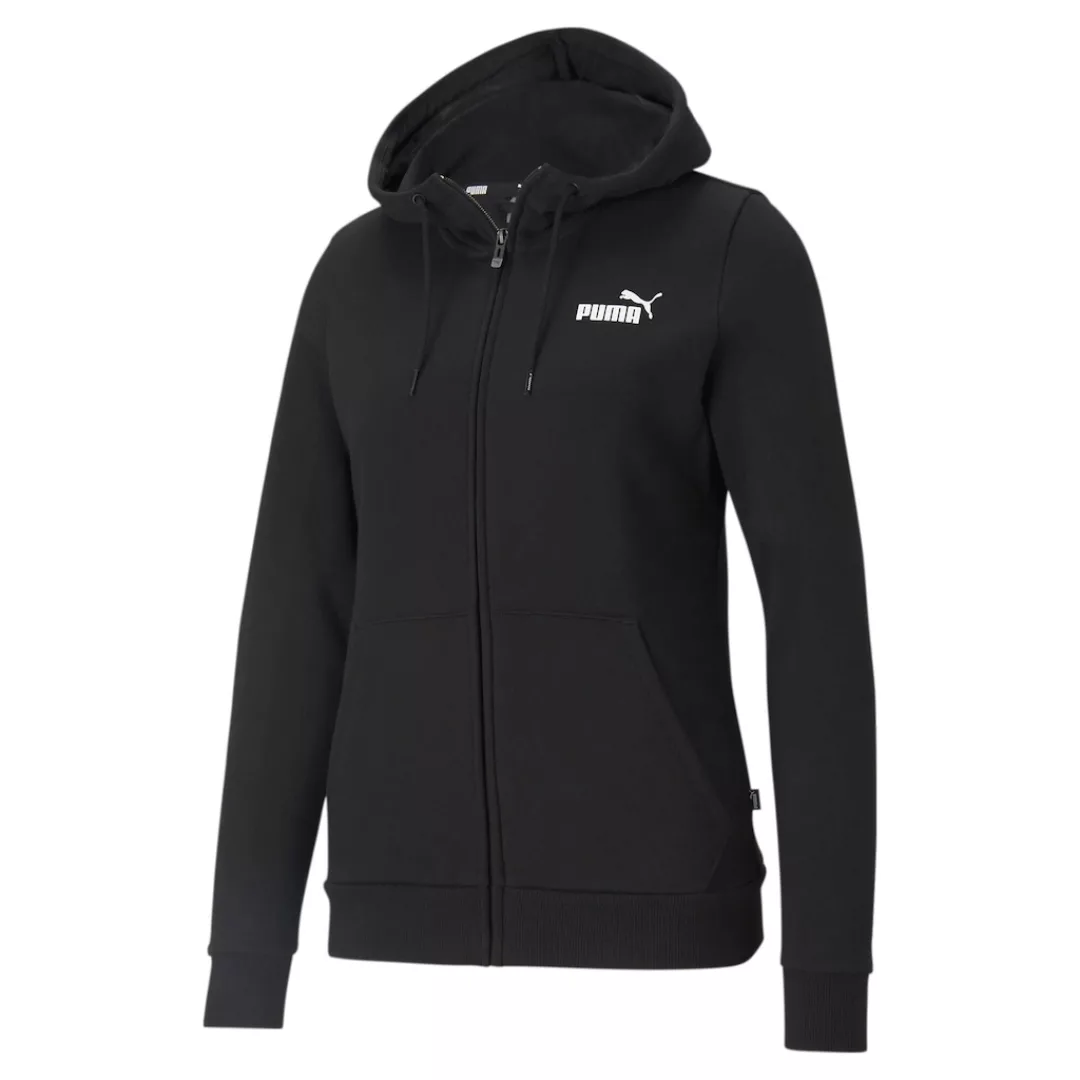 PUMA Sweatjacke "Essentials Kapuzenjacke Damen" günstig online kaufen