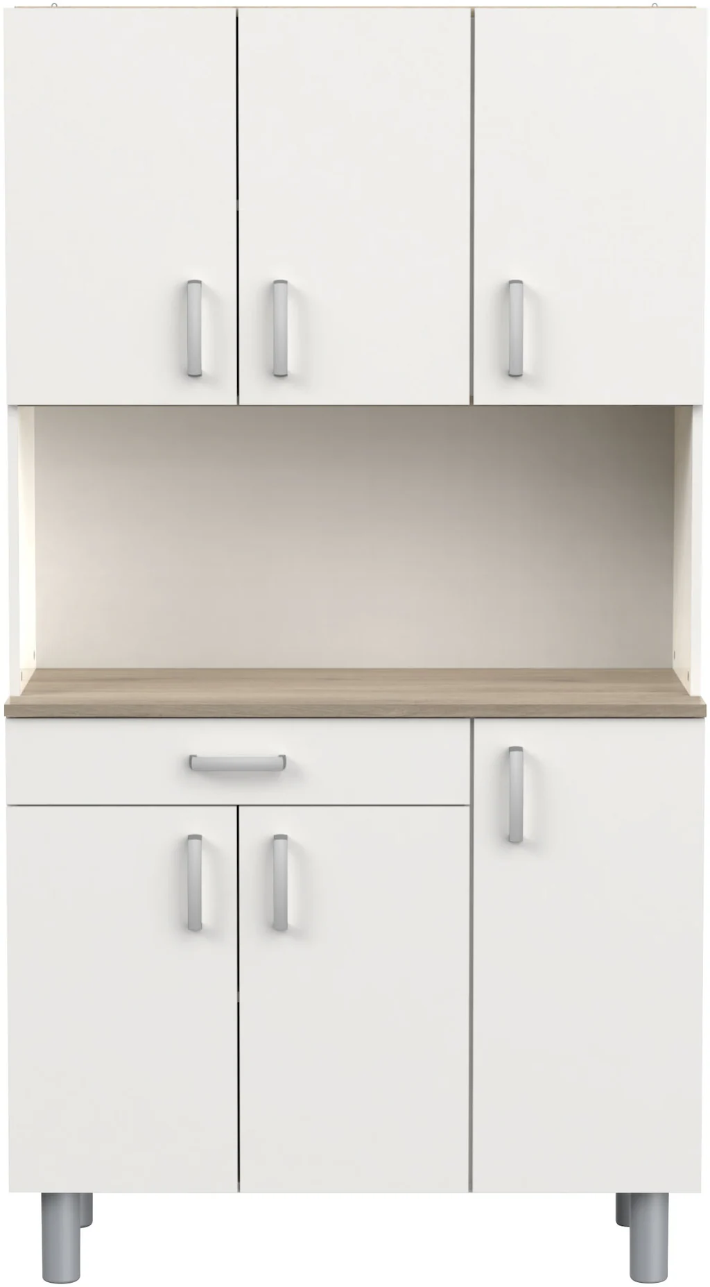 Demeyere GROUP Küchenbuffet "Garlic", KUECHENBUFFET 6 TUERIG/1 SCHUBLADEN, günstig online kaufen