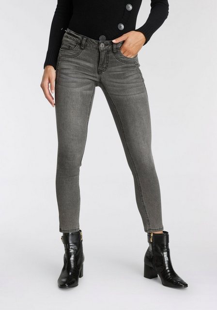 Arizona Skinny-fit-Jeans "mit Keileinsätzen", extra-enger Beinschnitt, nied günstig online kaufen