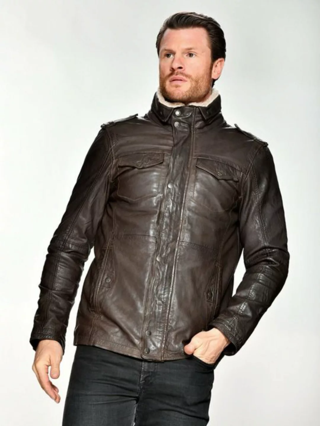 MUSTANG Lederjacke 31017354 günstig online kaufen