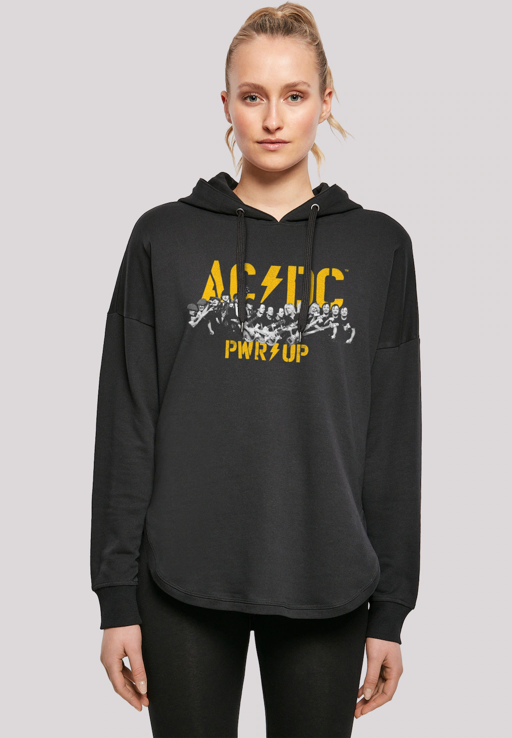 F4NT4STIC Kapuzenpullover "ACDC Rock Band PWRUP Portrait Motion", Print günstig online kaufen