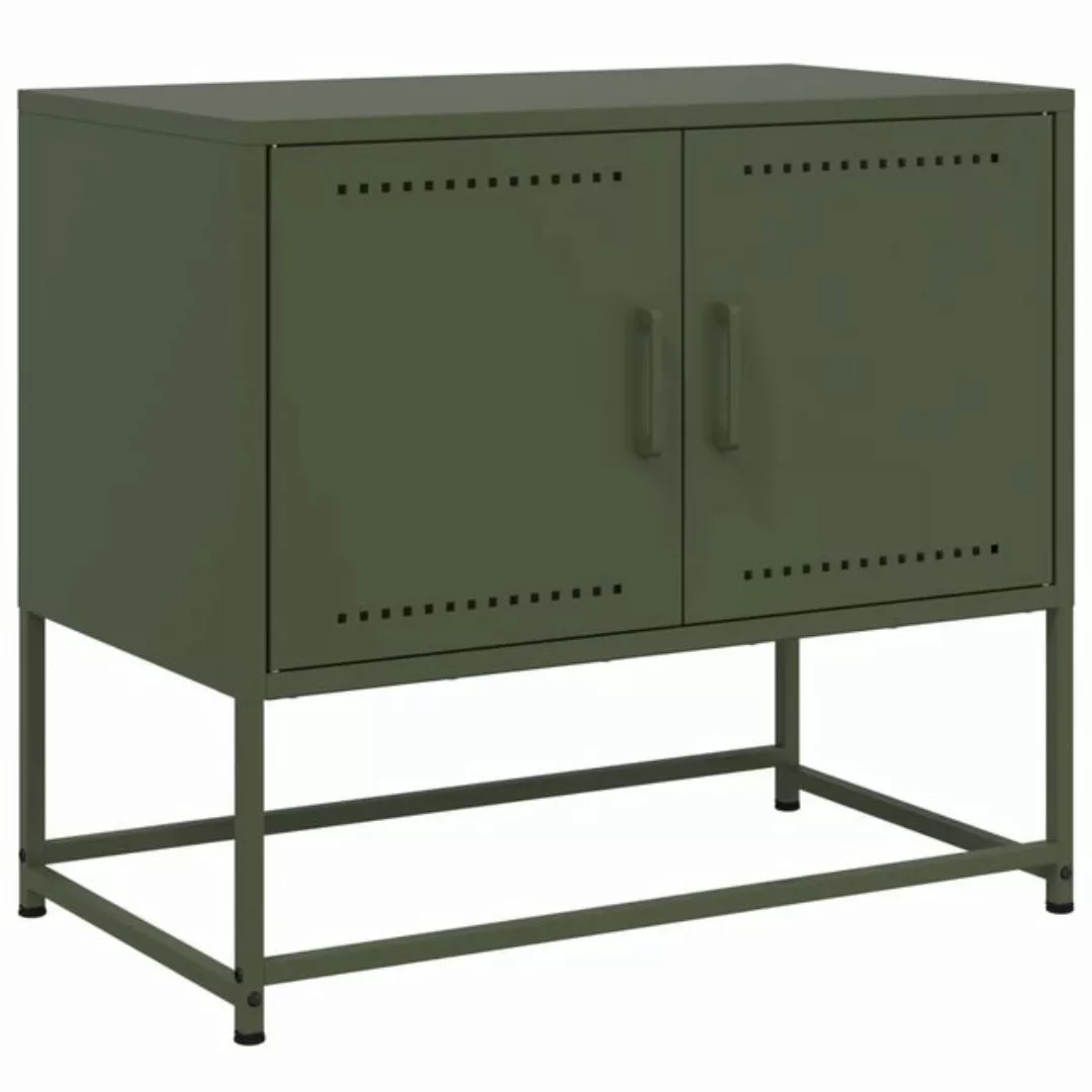 vidaXL TV-Schrank TV-Schrank Olivgrün 68,5x39x60,5 cm Stahl (1-St) günstig online kaufen