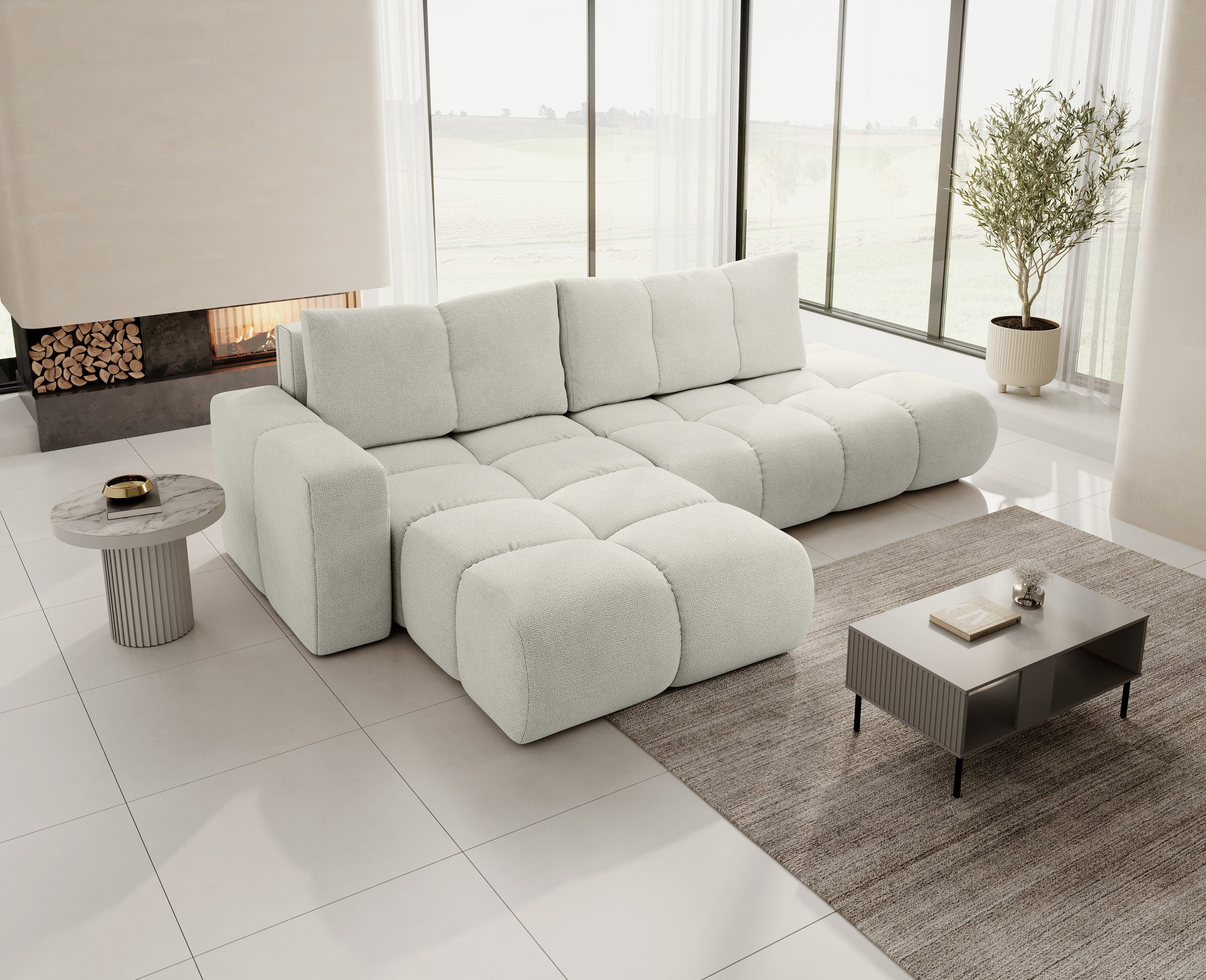 MOEBLO Ecksofa Sohan, L-förmige Wohnlandschaft mit günstig online kaufen