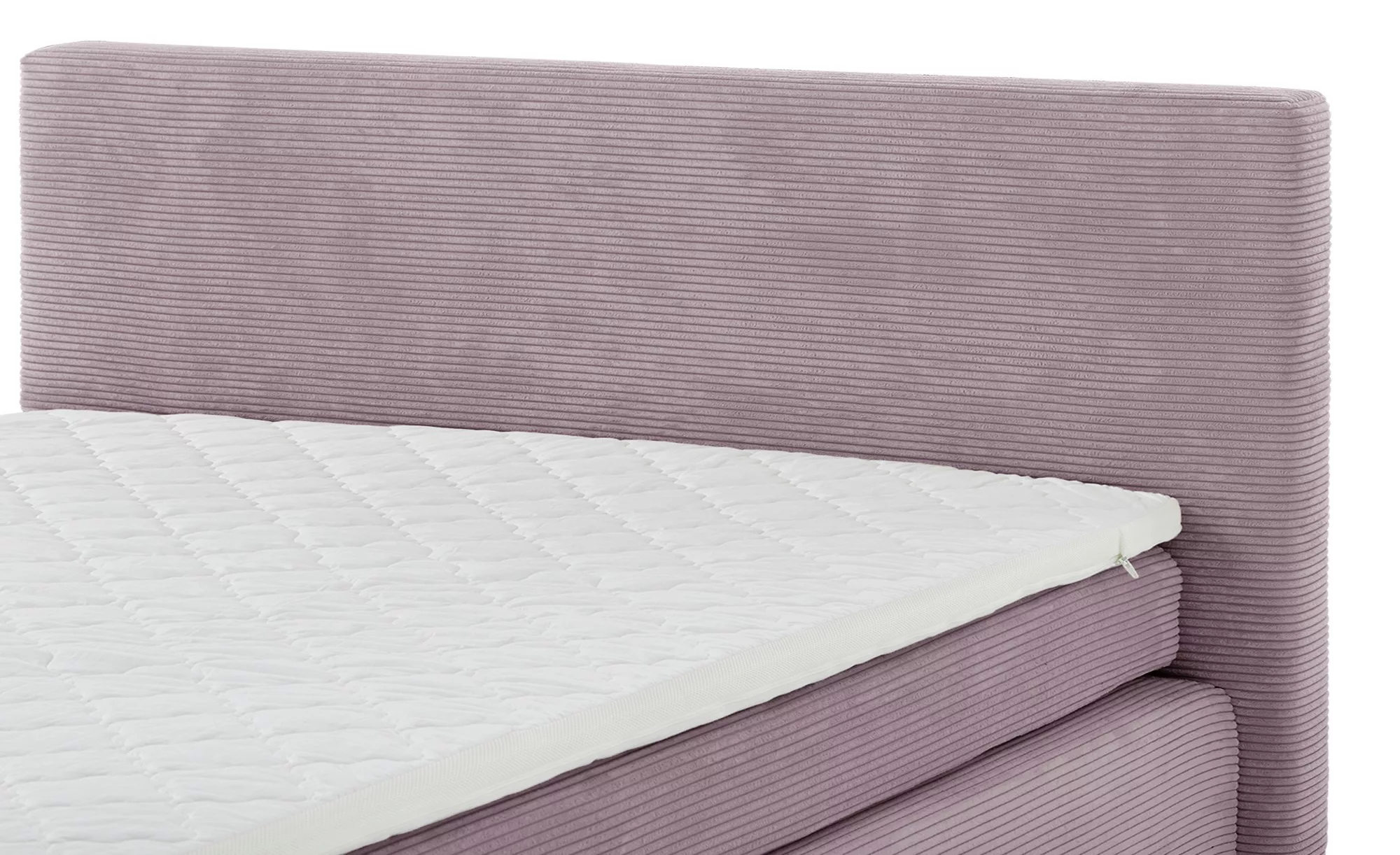 smart Boxspringbett  Basic ¦ rosa/pink ¦ Maße (cm): B: 193 H: 97 T: 211 Bet günstig online kaufen