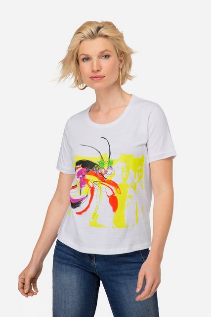 Laurasøn T-Shirt T-Shirt Hummer Print Rundhals Halbarm günstig online kaufen