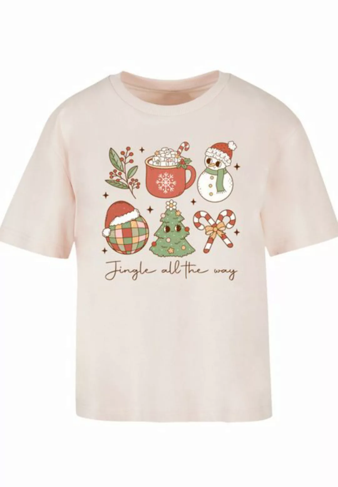 F4NT4STIC T-Shirt Jingle All The Way Weihnachten Groove Premium Qualität, W günstig online kaufen