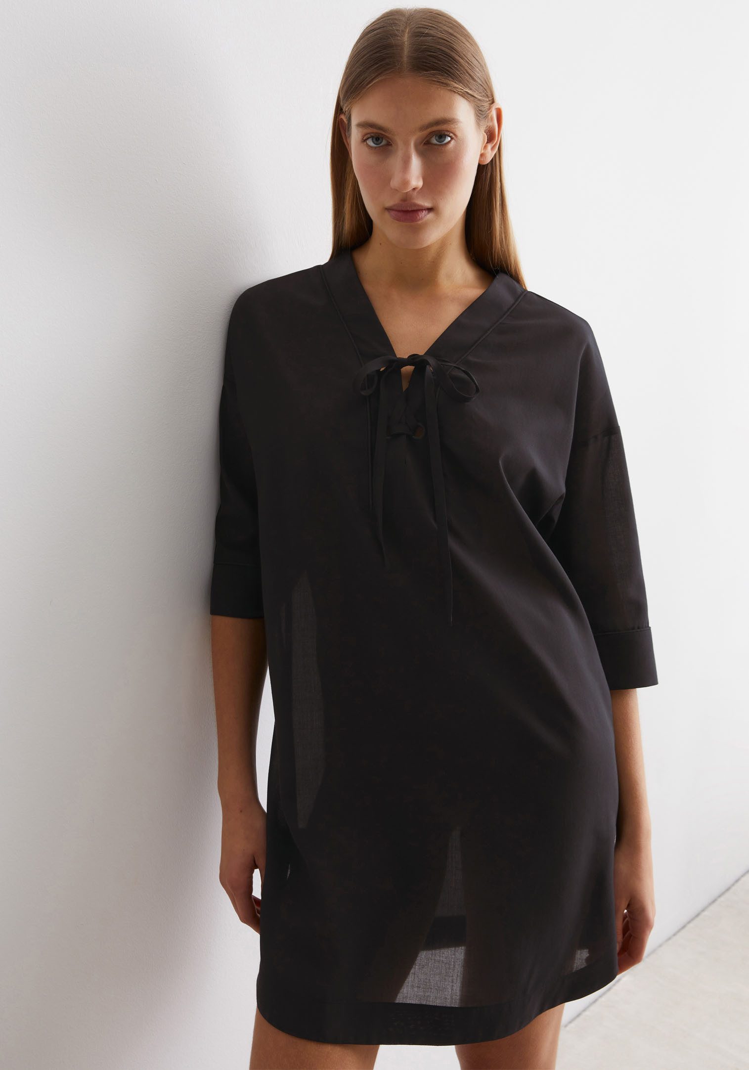 Marc O'Polo Strandkleid leichtes Tunika-Kleid, seitliche günstig online kaufen