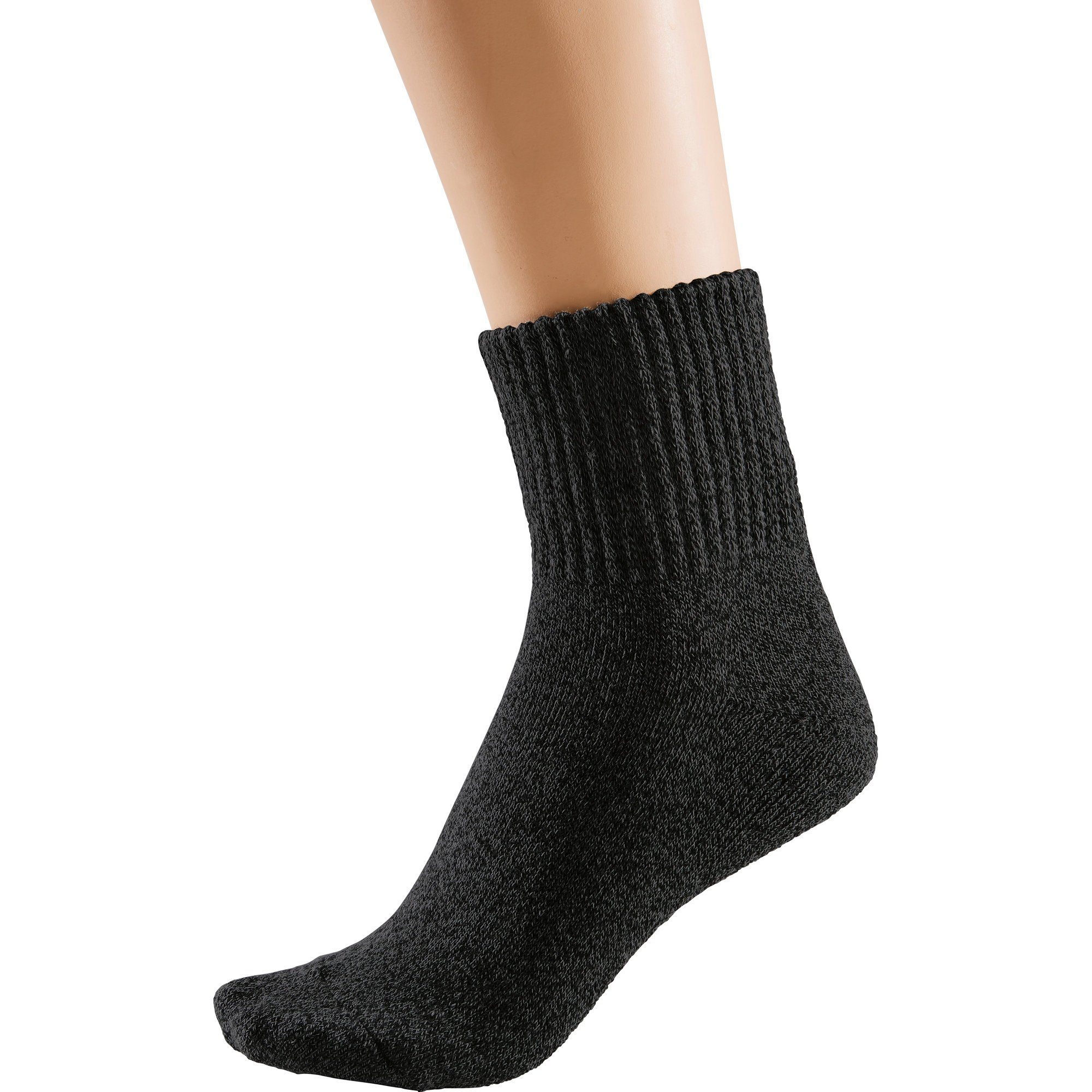 REDBEST Socken Damen-Thermo-Socken 2 Paar Uni günstig online kaufen