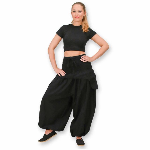 KUNST UND MAGIE Haremshose/Jodhpur-Hose Damen Hose Haremshose praktische Sc günstig online kaufen