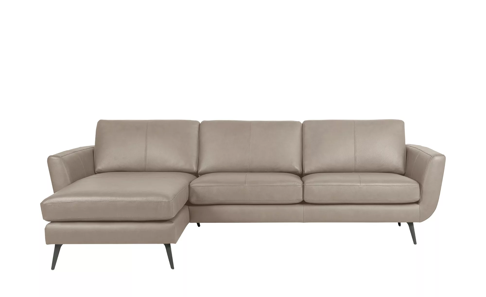 SOHO Ecksofa  Smile Day Leder ¦ braun ¦ Maße (cm): B: 274 H: 85 T: 156.0 Po günstig online kaufen