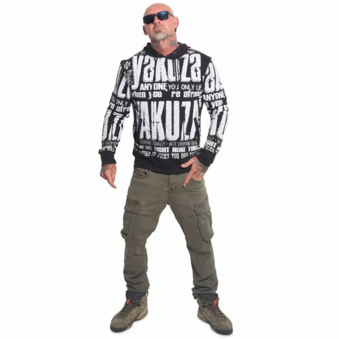 YAKUZA Hoodie Anyone Allover günstig online kaufen