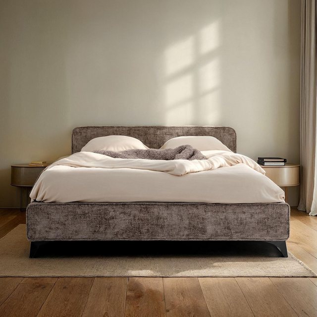 IDIMEX Polsterbett VIRETTA, Bett mit Lattenrost 140x200 cm, Doppelbett mit günstig online kaufen