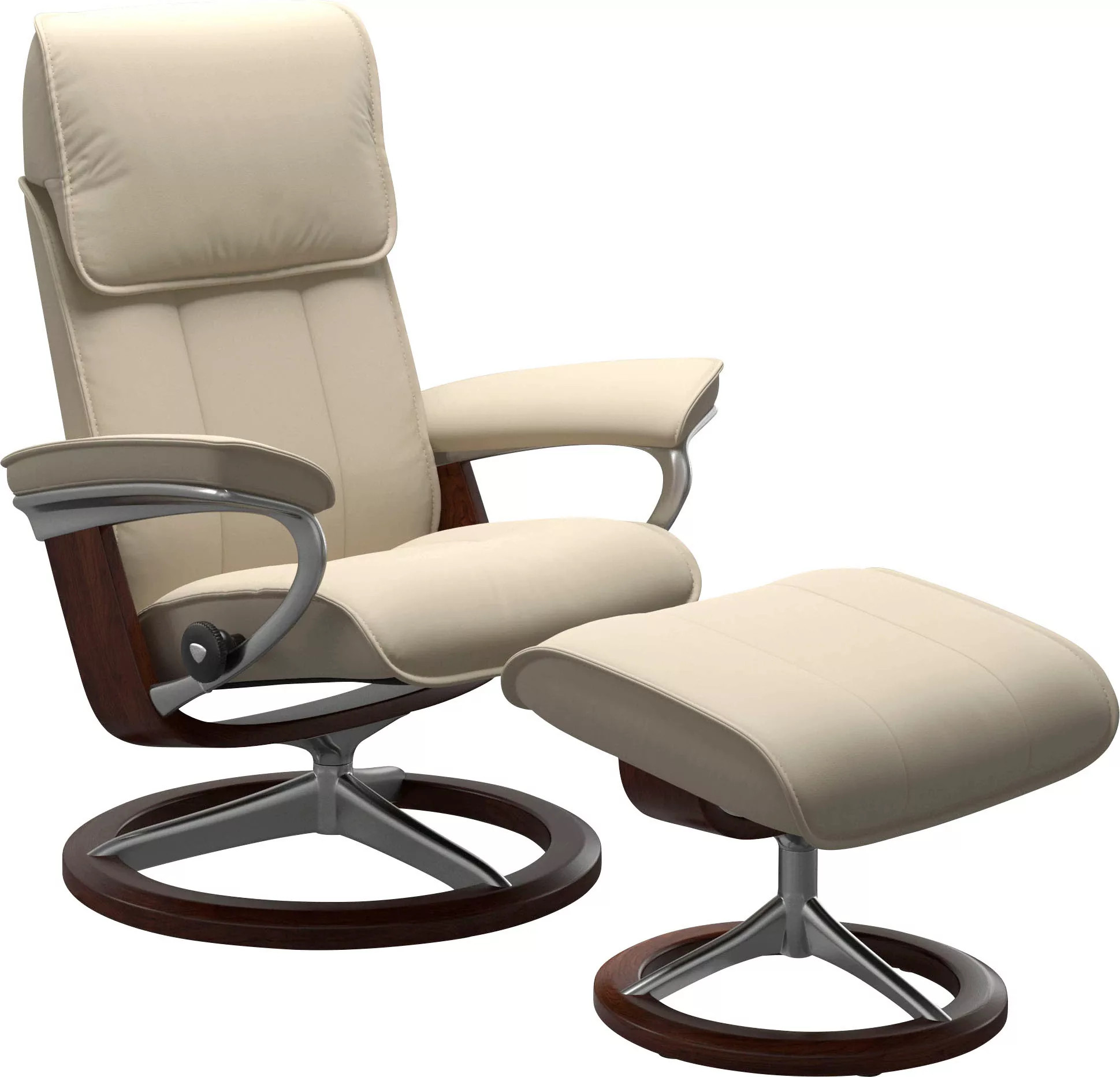 Stressless® Fußhocker »Admiral«, mit Signature Base, Gestell Braun günstig online kaufen