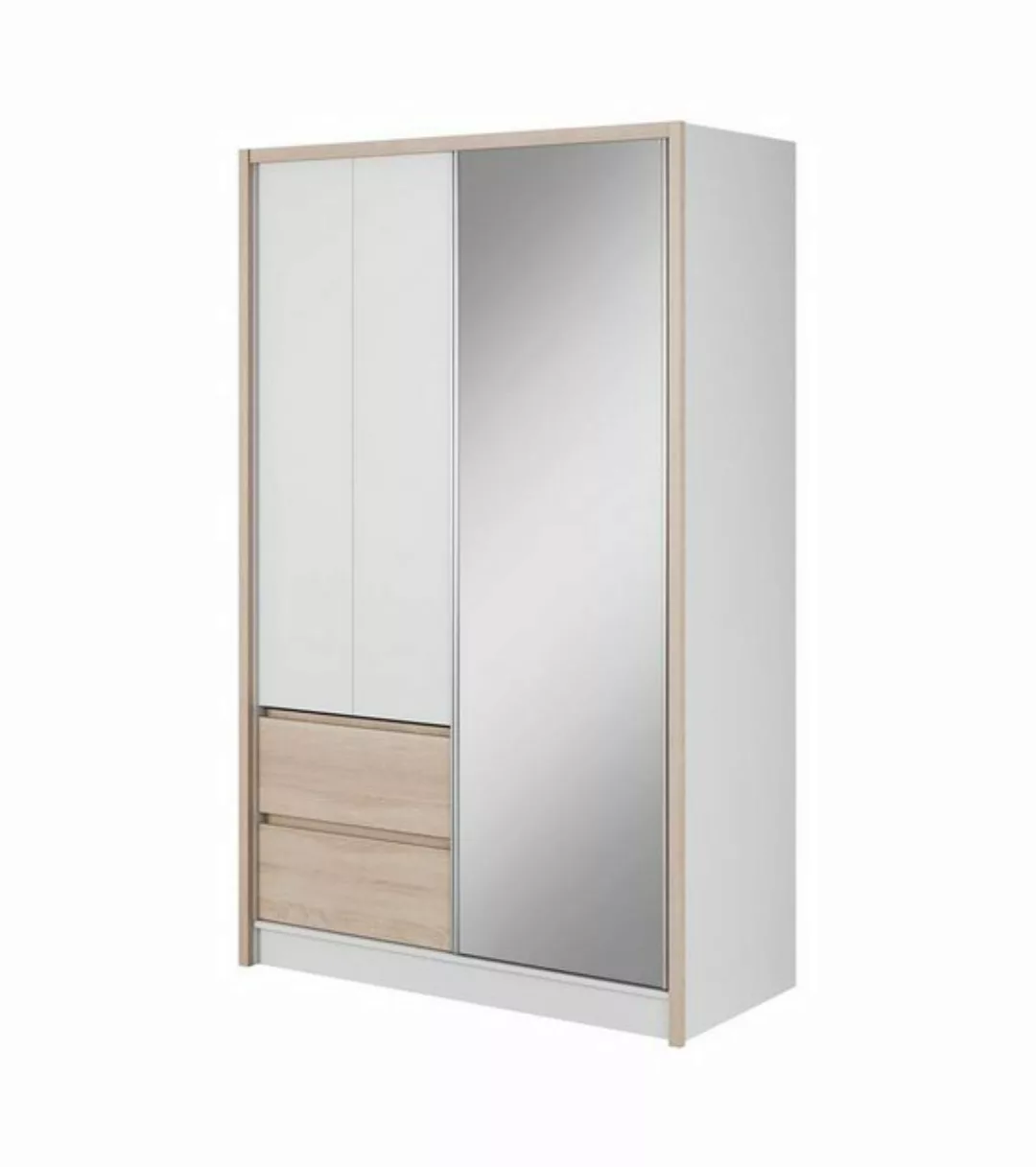 Beautysofa Kleiderschrank Siera (3-türig modernes Schrank, 134 / 154 / 184 günstig online kaufen