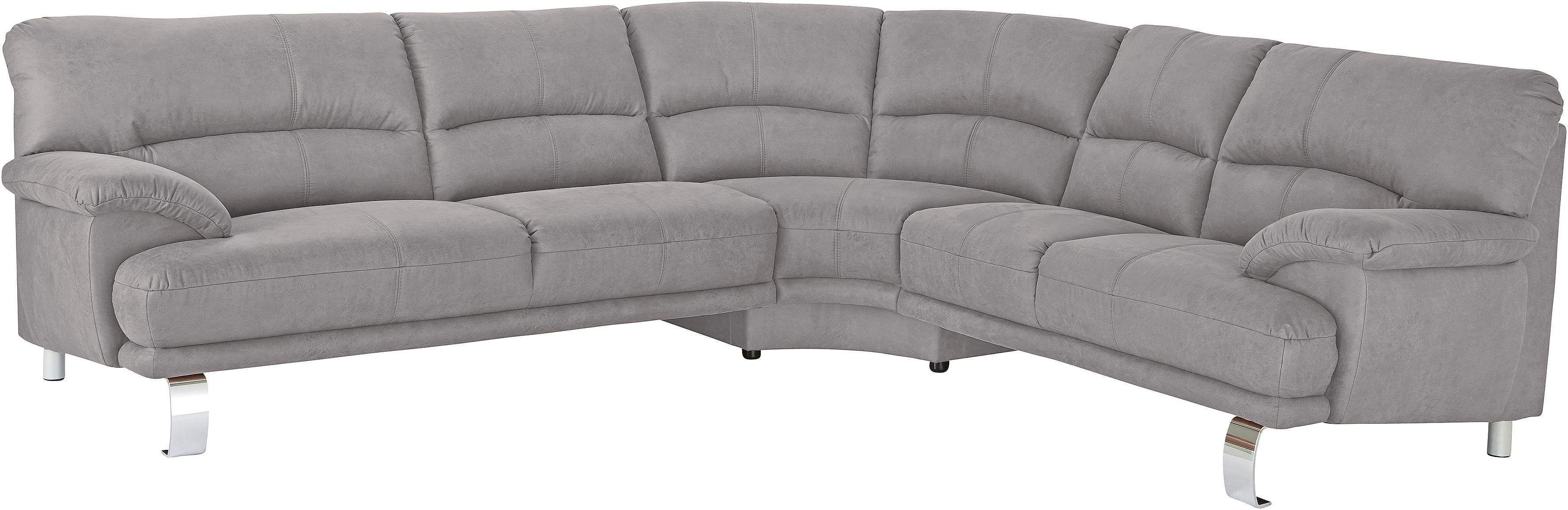 TRENDMANUFAKTUR Ecksofa "Cecilia II, in italienischen Design, bequem, hoher günstig online kaufen