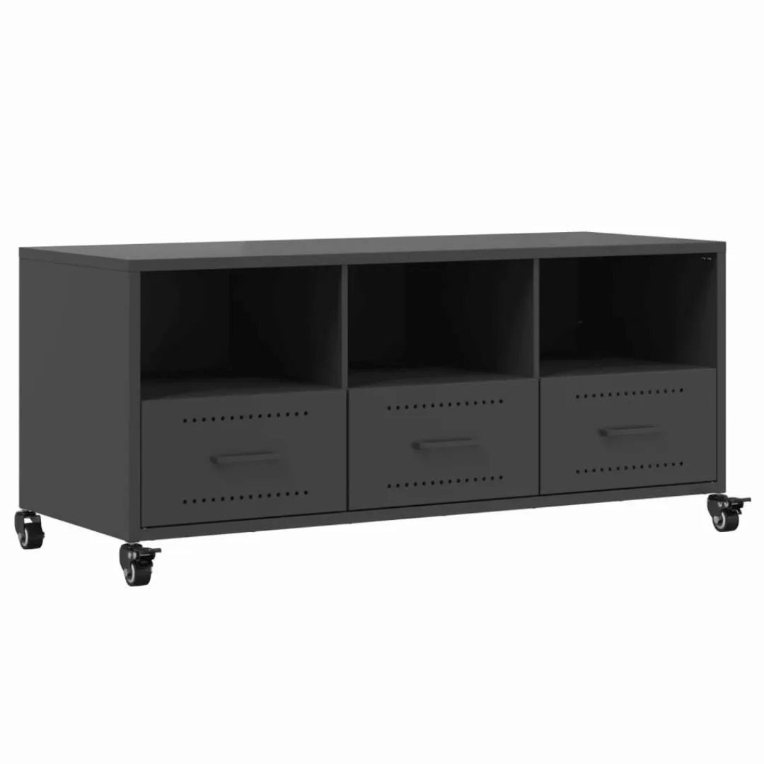 vidaXL TV-Schrank TV-Schrank Schwarz 100,5x39x43,5 cm günstig online kaufen
