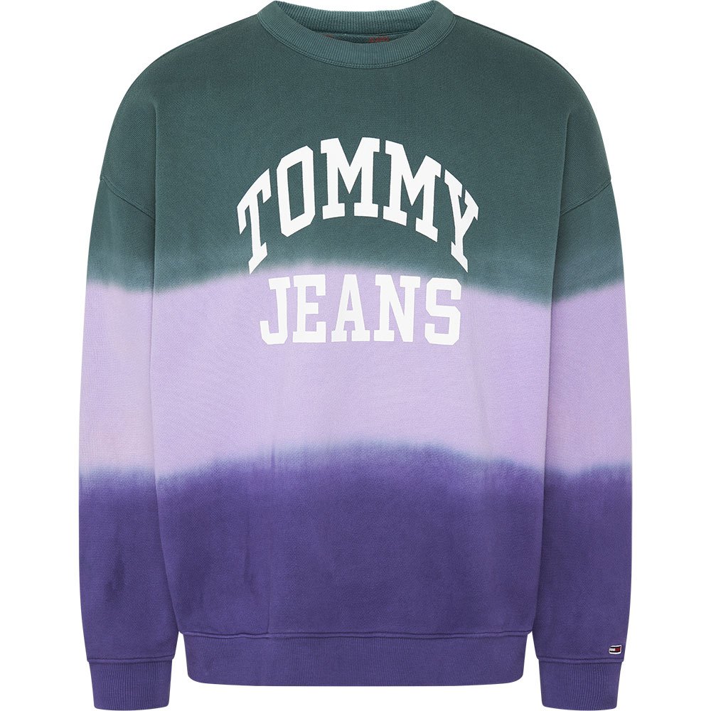 Tommy Jeans Colorblock Tie-dye Pullover XL Violet Viola Tie Dye günstig online kaufen