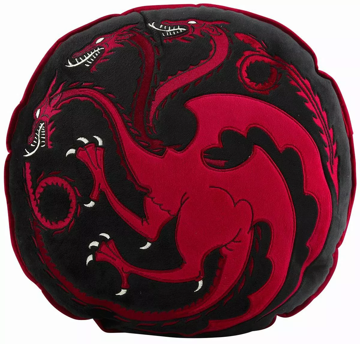 Game Of Thrones - House Targaryen Deko Kissen Rund günstig online kaufen