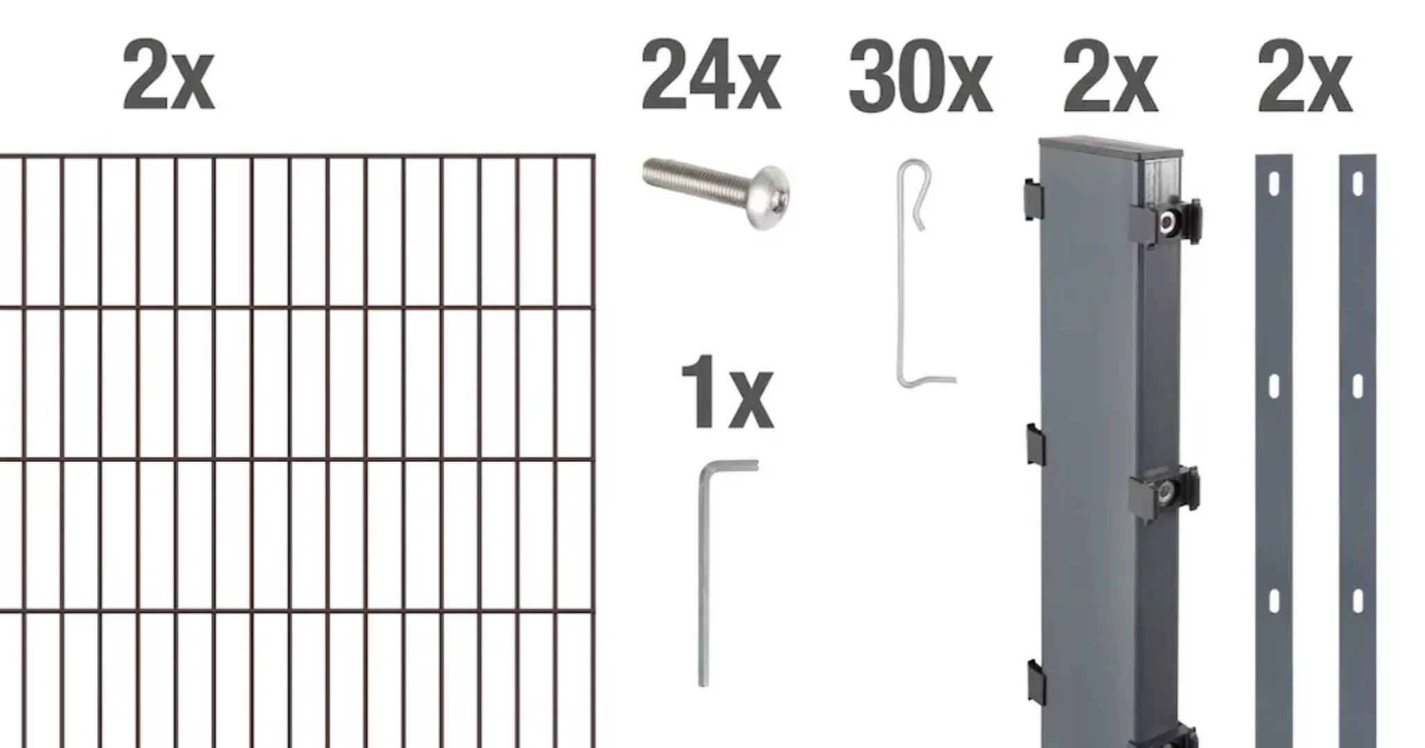 Alberts Gabionenzaun "Gabionen-Anbauset Step²" günstig online kaufen