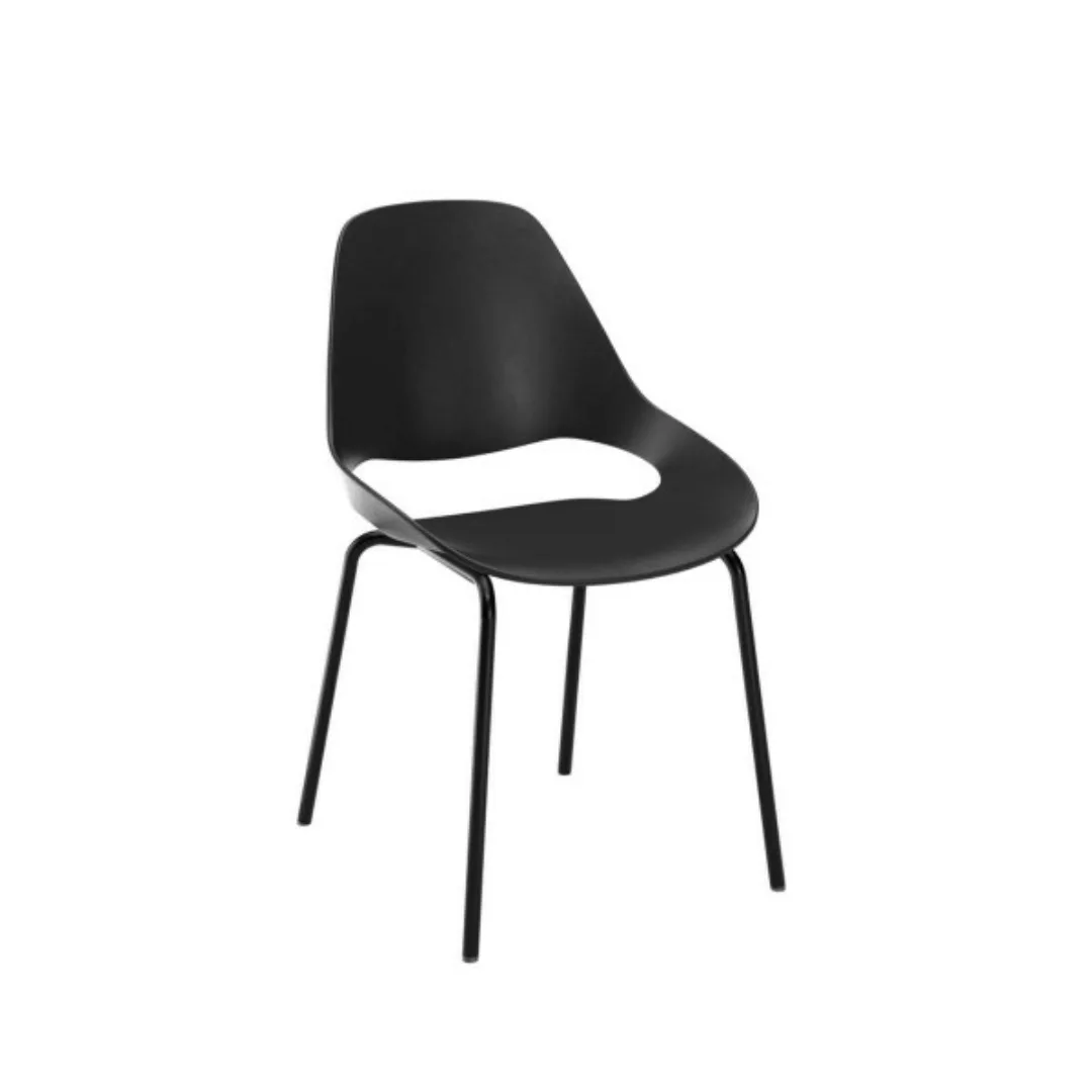 Aluminium-Stuhl FALK ohne Armlehne ohne Polster günstig online kaufen